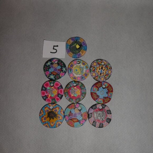 Hold For Beadgleaner FIMO Clay Pendants Assorted Designs Pack of 100 - Picture 6 of 10